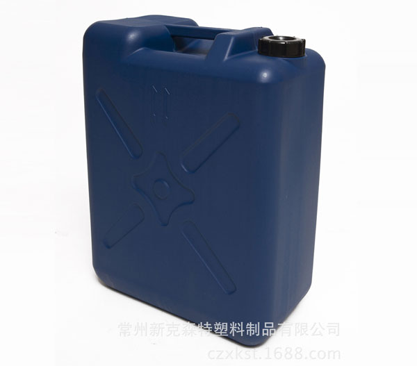 江蘇塑料桶廠家直銷(xiāo)吹塑化工桶 25l中空塑料藍(lán)扁化工桶 耐高壓